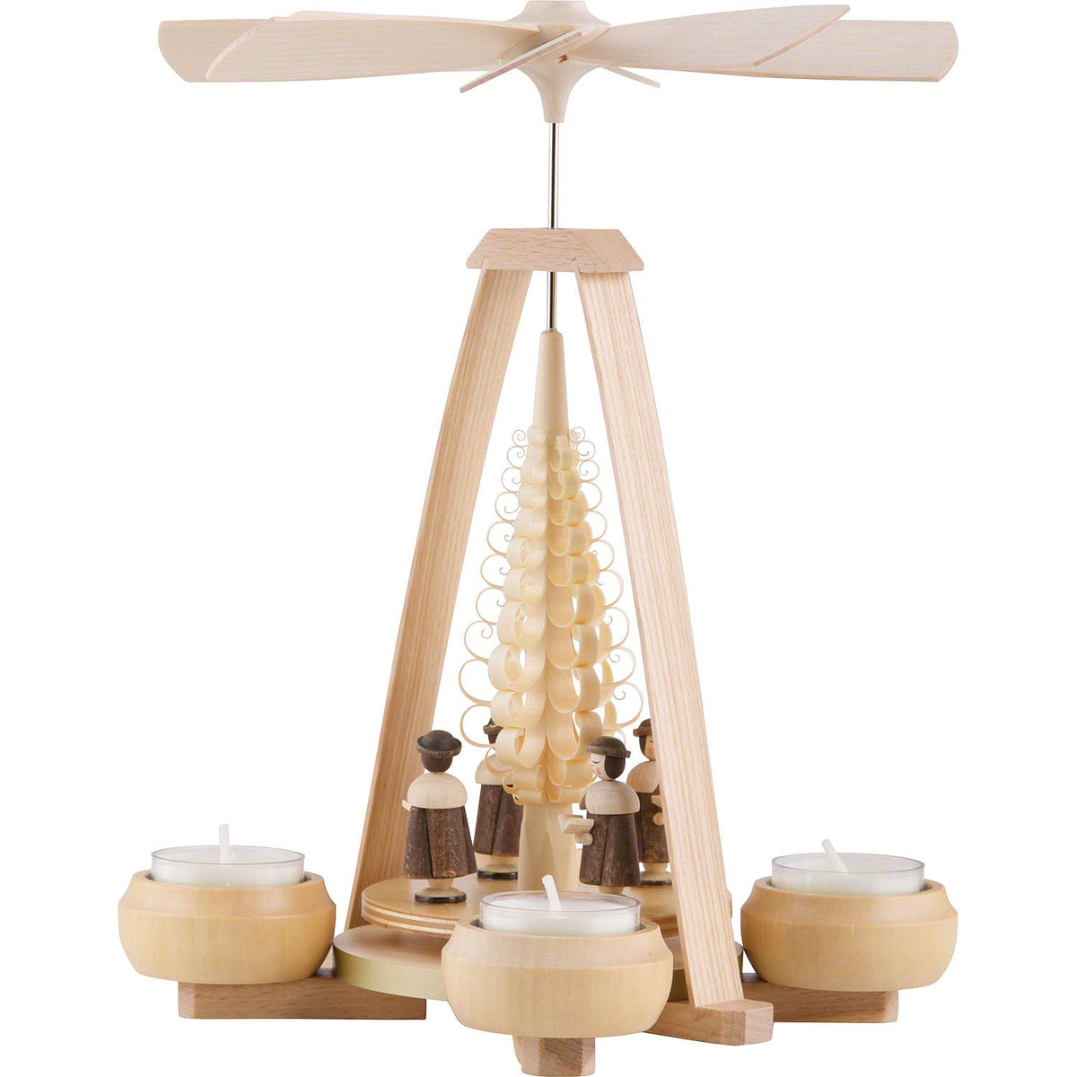 German Candle Pyramid - Carolers