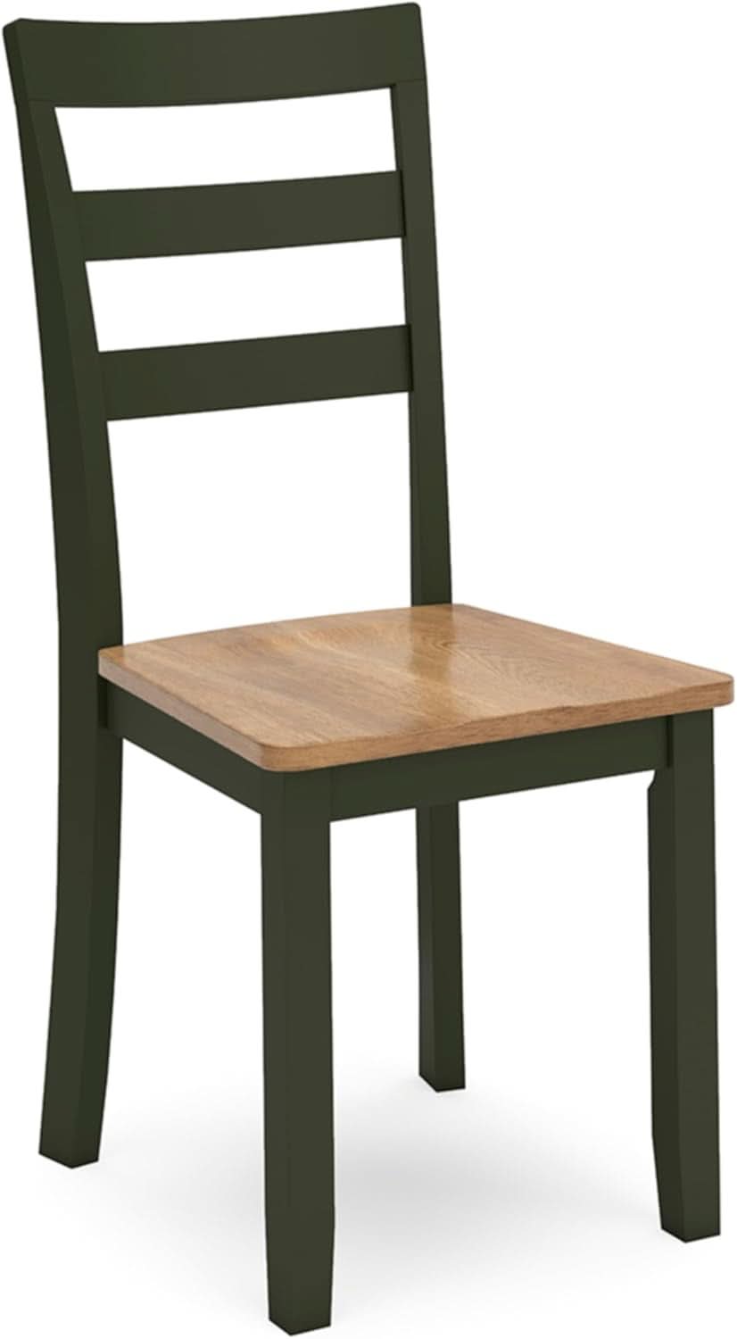Gesthaven Modern Armless Dining Chairs Set Of 2 Green