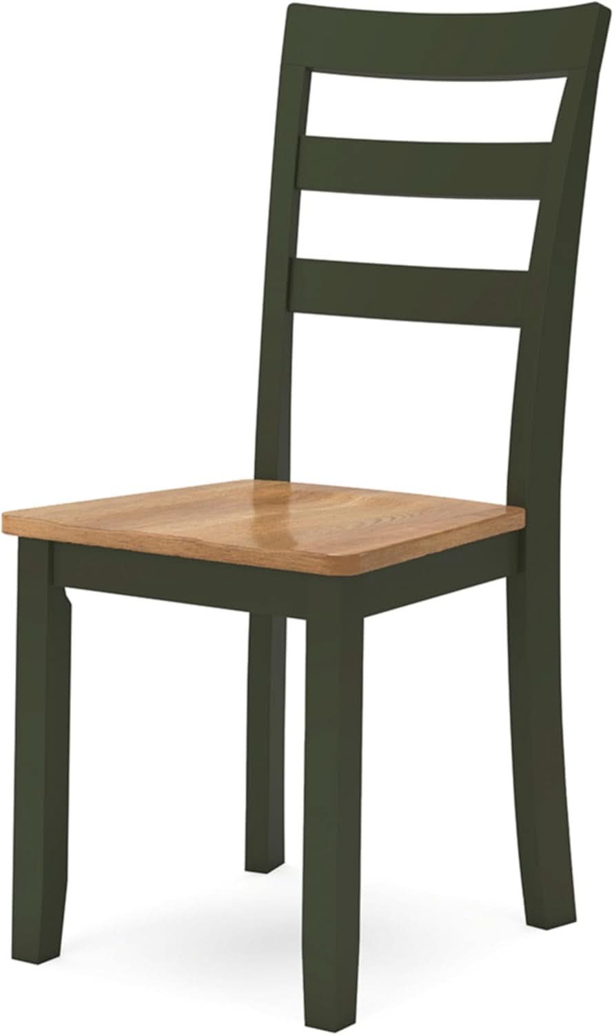 Gesthaven Modern Armless Dining Chairs Set Of 2 Green