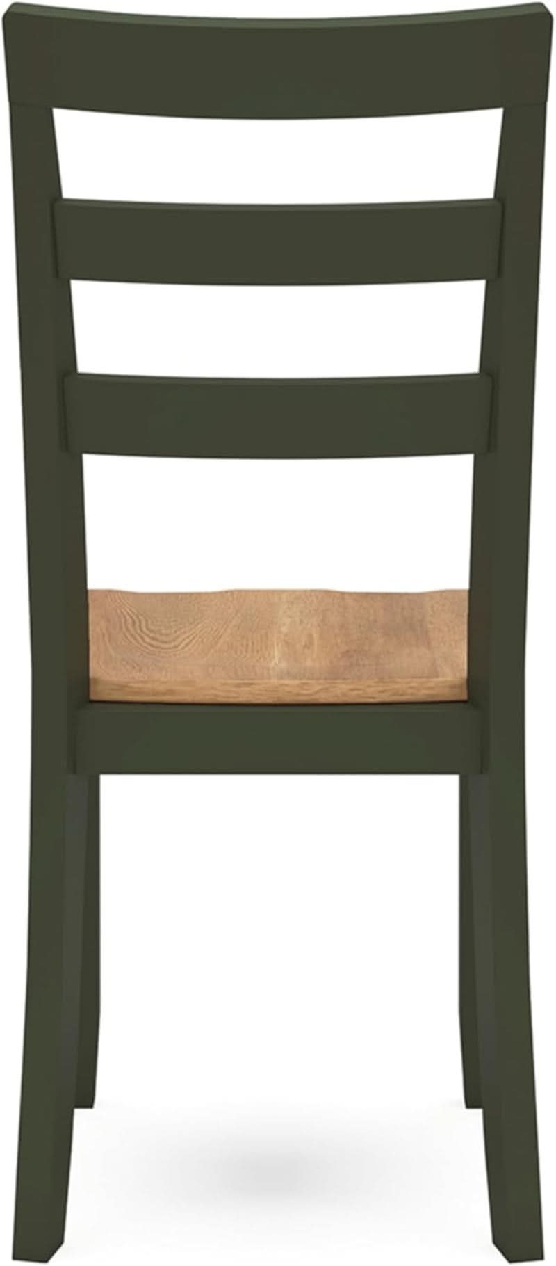 Gesthaven Modern Armless Dining Chairs Set Of 2 Green