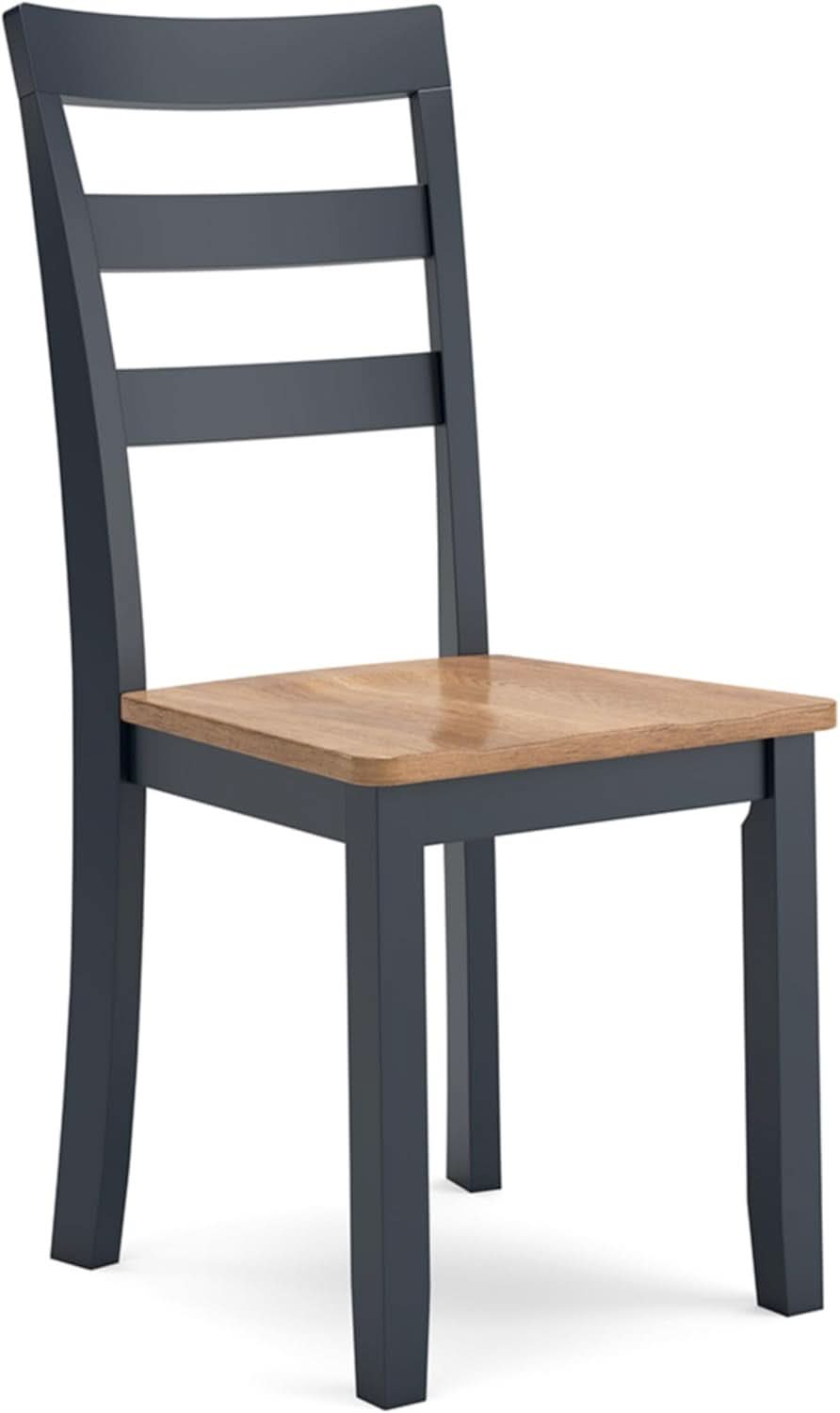 Gesthaven Solid Wood Frame Dining Chair Set 2 White Natural