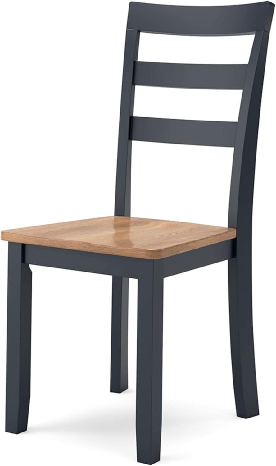 Gesthaven Solid Wood Frame Dining Chair Set 2 White Natural