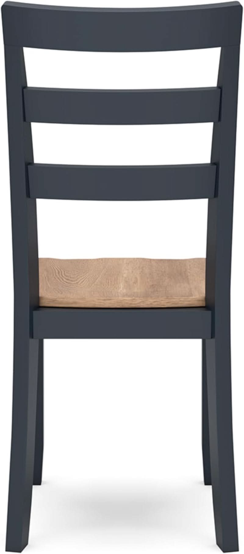 Gesthaven Solid Wood Frame Dining Chair Set 2 White Natural