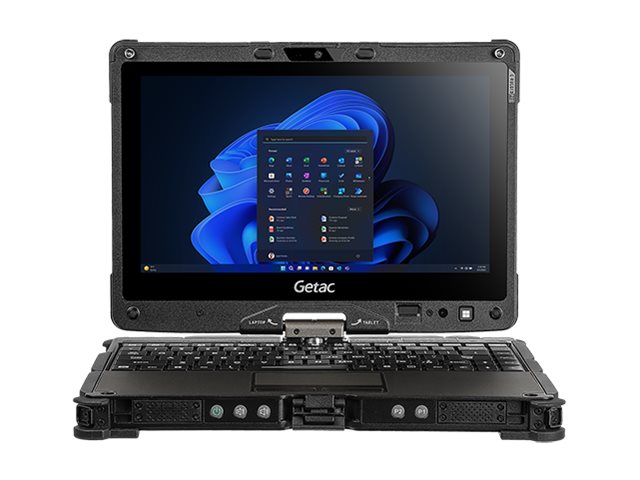Getac V110 G7 - Rugged - convertible - Intel Core i5 - 1235U / up to 4.4 GHz - Win 11 Pro - Intel Iris Xe Graphics - 16 GB RAM VSCP6PJABD9C