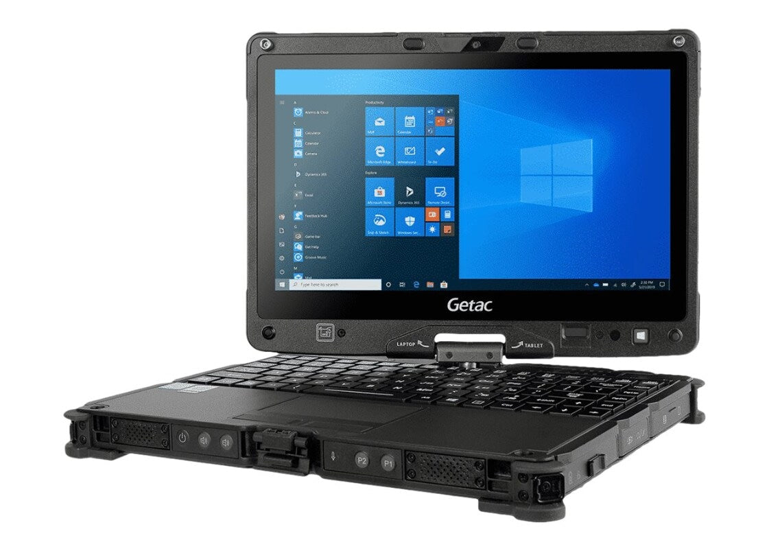 Getac V110 Rugged 11.6" Convertible Laptop Windows OS 3yr Warranty