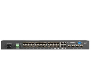 Gigabit Ethernet (1000-Mbps) Managed Switch - (20) SFP, (4) Dual-Media SFP, (4) SFP+, (1) DB9 Console