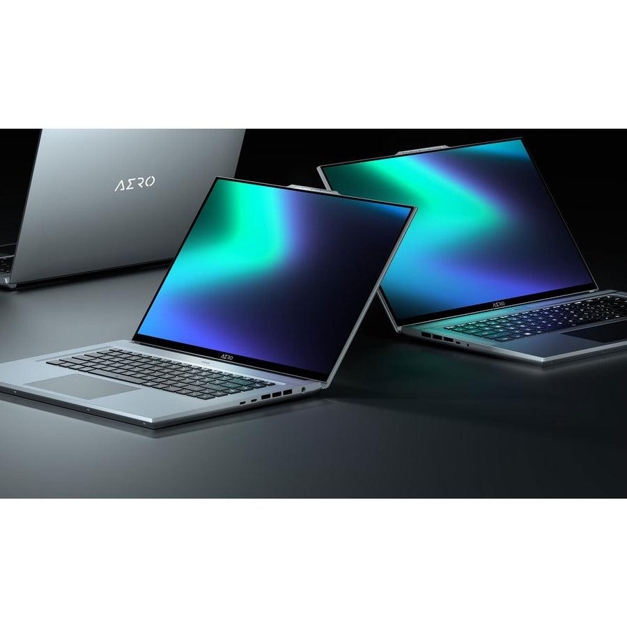 Gigabyte AERO 16 XE5 16 XE5-73US934HH 16" Gaming Notebook - UHD+ - 3840 x 2400 - Intel Core i7 12th Gen i7-12700H Tetradeca-core (14 Core) 2.30 GHz - 16 GB Total RAM - 1 TB SSD - Silver