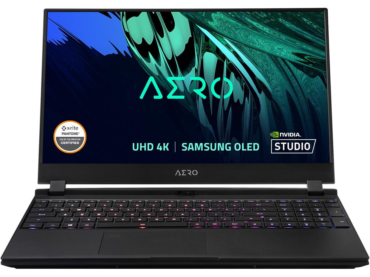 Gigabyte Aero 15 Oled Kd - 15.6" Uhd 4K Amoled, Intel Core I7 11Th Gen 11800H, Nvidia Geforce Rtx 3060, 6Gb Gddr6, 16Gb Ram, 512Gb Ssd, Win10 Pro, Creator & Gaming Laptop (Aero 15 Oled Kd-72Us623Sp)