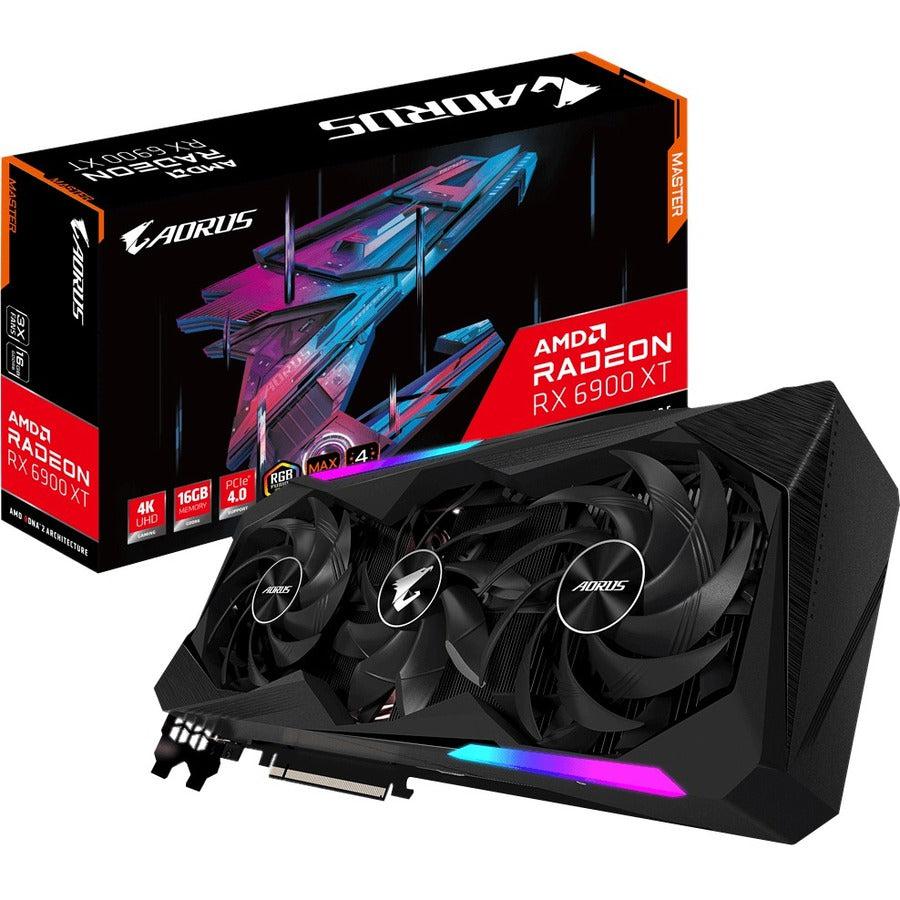 Gigabyte Aorus Radeon Rx 6900 Xt 16Gb Gddr6 Pci Express 4.0 X16 Atx Video Card Gv-R69Xtaorus M-16Gd