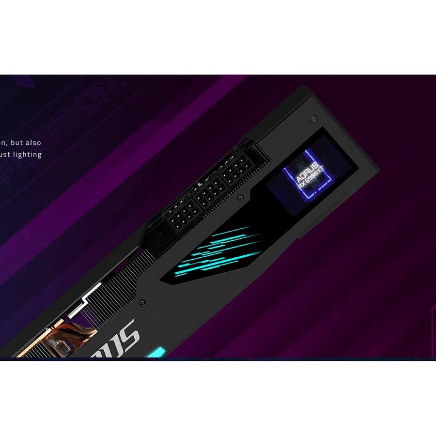 Gigabyte Aorus Radeon Rx 6900 Xt 16Gb Gddr6 Pci Express 4.0 X16 Atx Video Card Gv-R69Xtaorus M-16Gd