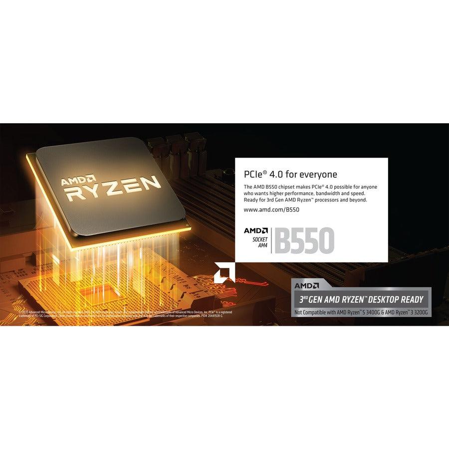 Gigabyte B550 Aorus Elite Socket Am4/ Amd B550/ Ddr4/ Sata3&Usb3.2/ M.2/ Atx Motherboard