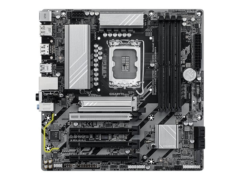 Gigabyte B860M DS3H WIFI6E - Motherboard - ATX - LGA1851 Socket - AMD B850 Chipset - USB-C 3.2 Gen 1, USB 3.2 Gen 2, USB