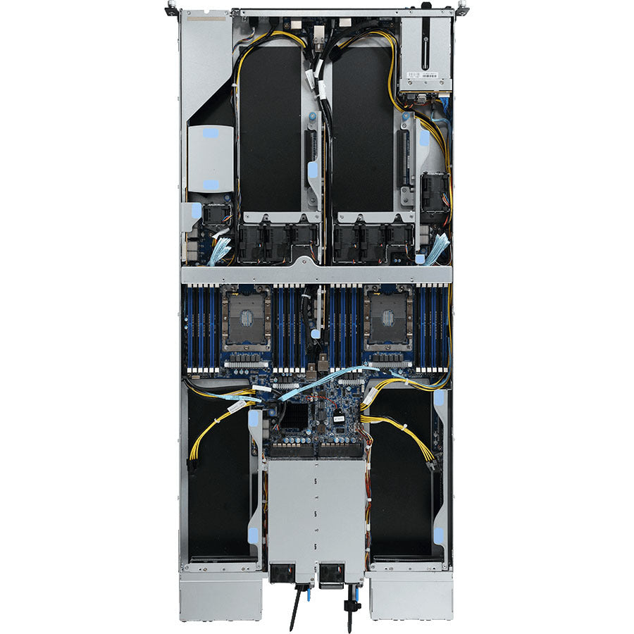 Gigabyte G191-H44 Barebone System - 1U Rack-mountable - Socket P LGA-3647 - 2 x Processor Support