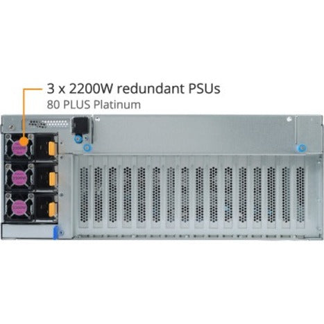 Gigabyte G482-Z52 Barebone System - 4U Rack-mountable - Socket SP3 - 2 x Processor Support