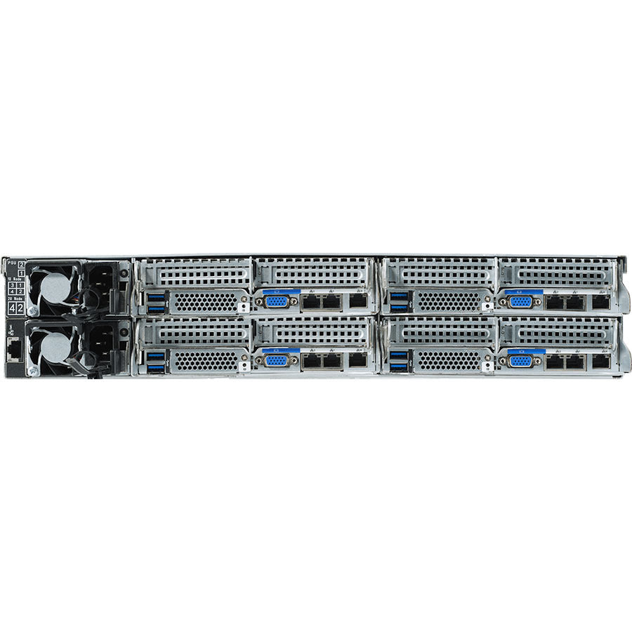 Gigabyte H252-Z10 Barebone System - 2U Rack-mountable - Socket SP3 - 1 x Processor Support