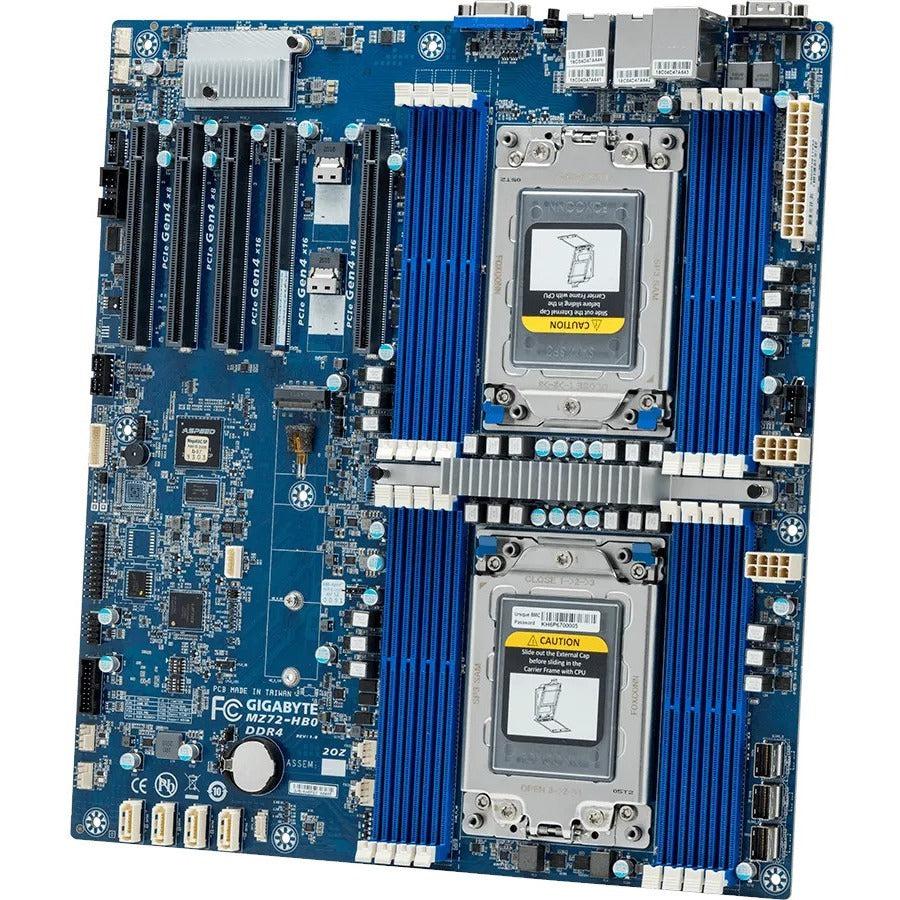 Gigabyte MZ72-HB0 Server Motherboard - AMD Chipset - Socket SP3 - Extended ATX