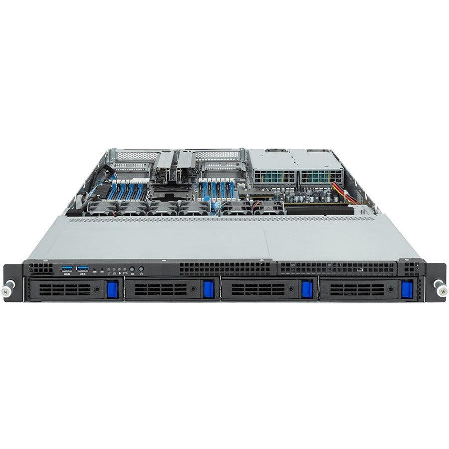 Gigabyte R163-S30 Barebone System - 2U Rack-mountable - Socket LGA-4677 - 1 x Processor Support