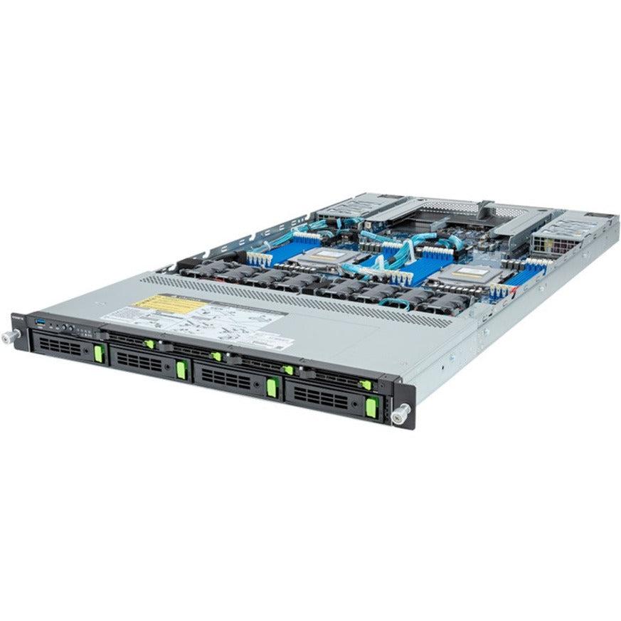 Gigabyte R183-Z91 (rev. AAD1) Barebone System - 1U Rack-mountable - Socket SP5 LGA-6096 - 2 x Processor Support