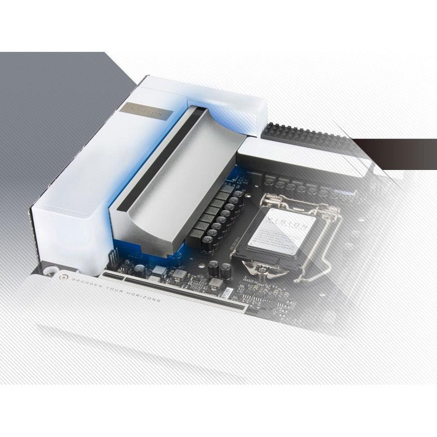 Gigabyte Z590 Vision D Socket Lga1200/ Intel Z590/ Ddr4/ Quad-Gpu & 2-Way Crossfire/ Sata3&Usb3.2/ M.2/ Wifi&Bluetooth/ Atx Motherboard