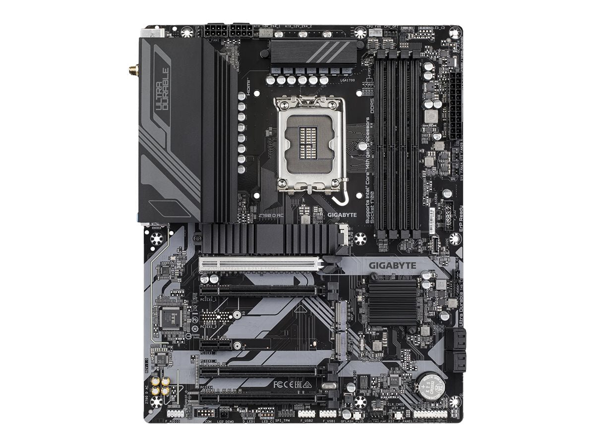 Gigabyte Z790 D AC - 1.0 - motherboard - ATX - LGA1700 Socket - Z790 Chipset - USB 3.2 Gen 1, USB-C 3.2 Gen2, USB-C 3.2 Gen 1,