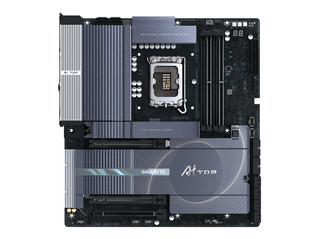 Gigabyte Z890 AI TOP - Motherboard - ATX - LGA1851 Socket - Z890 Chipset - USB4, USB 3.2 Gen 2, USB 3.2 Gen 1, USB-C 3.2