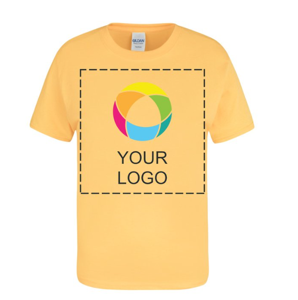 Gildan® Heavy Cotton™ Youth T-Shirt – Durable Comfort for Every Adventure
