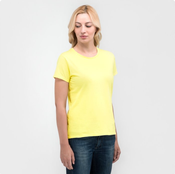 Gildan® Lightweight Pre-Shrunk Cotton Women’s T-Shirt | Soft Comfort Meets Flawless Fit