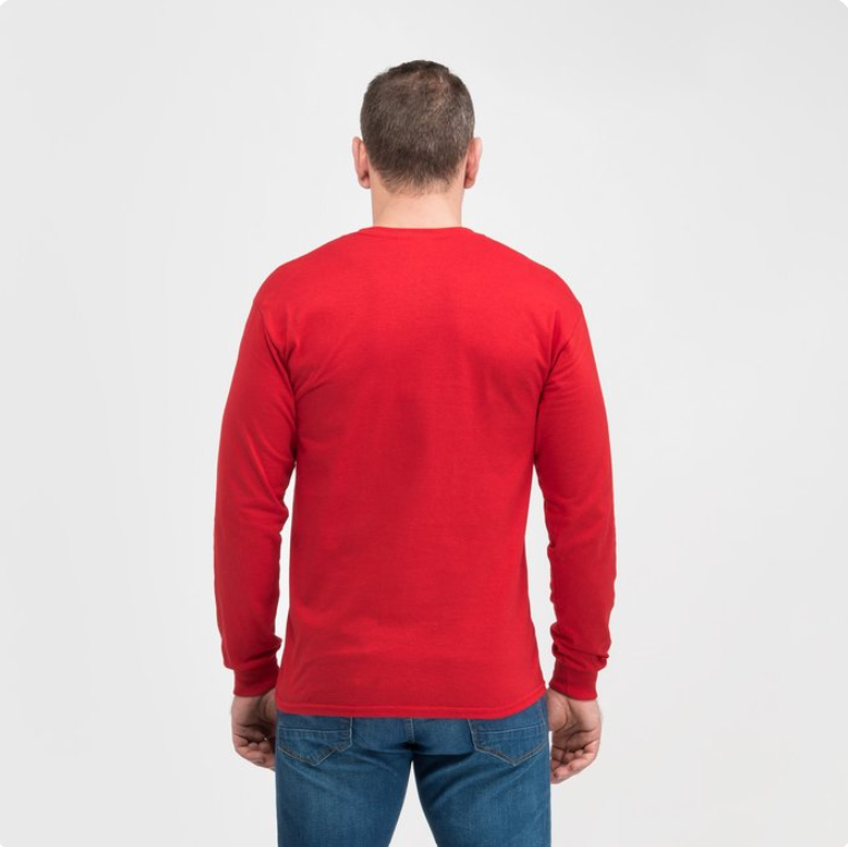 Gildan® Ultra Cotton™ Long Sleeve T-Shirt – Classic Fit & Durable Comfort
