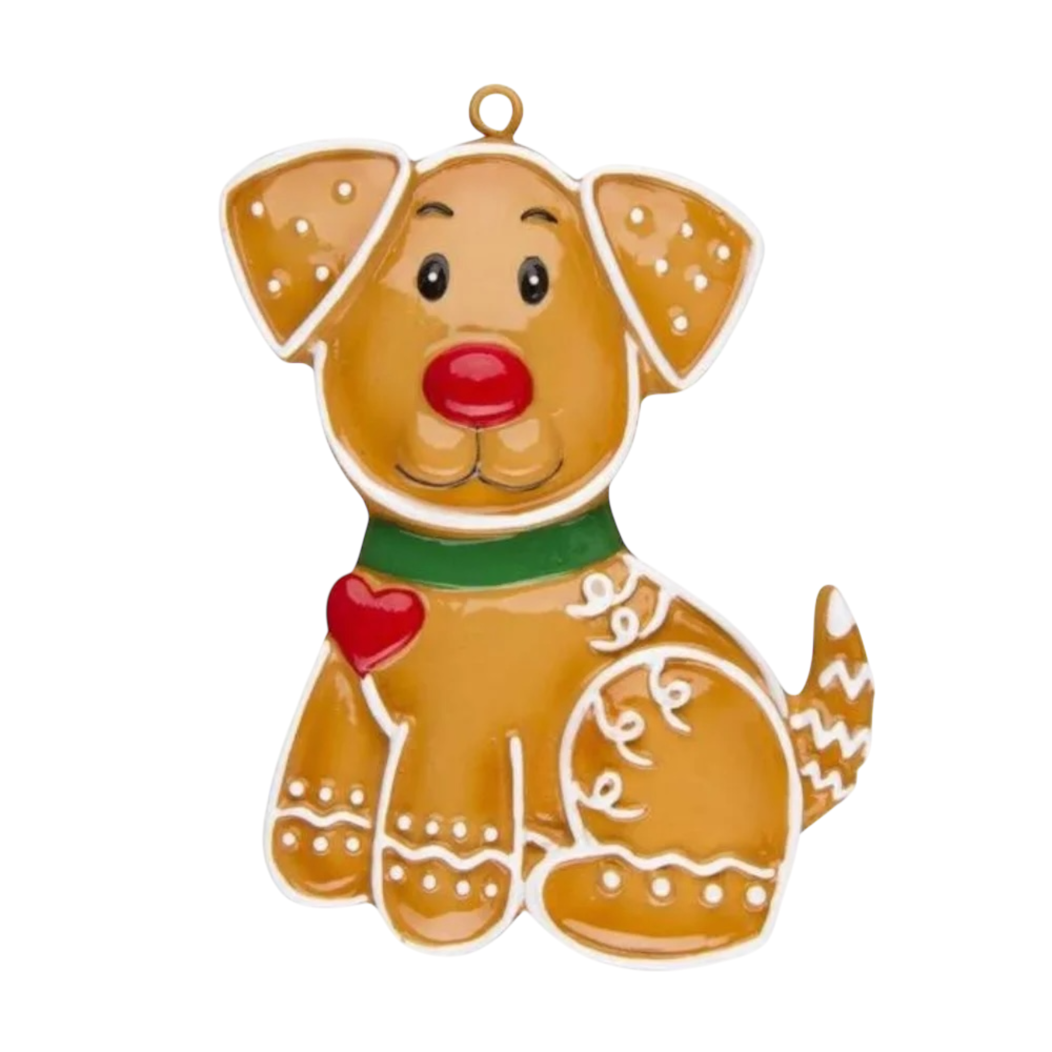 Gingerbread Dog Ornament