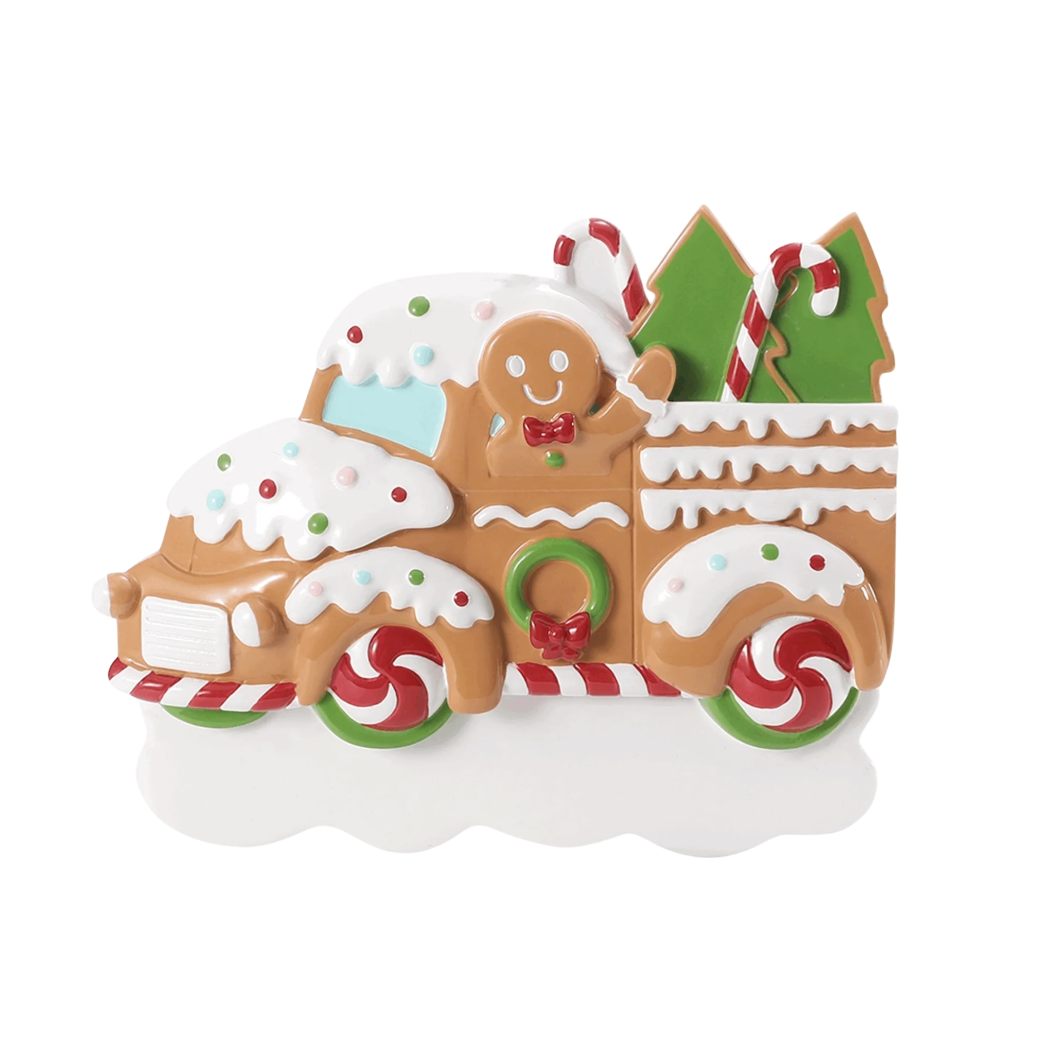 Gingerbread Truck Ornament