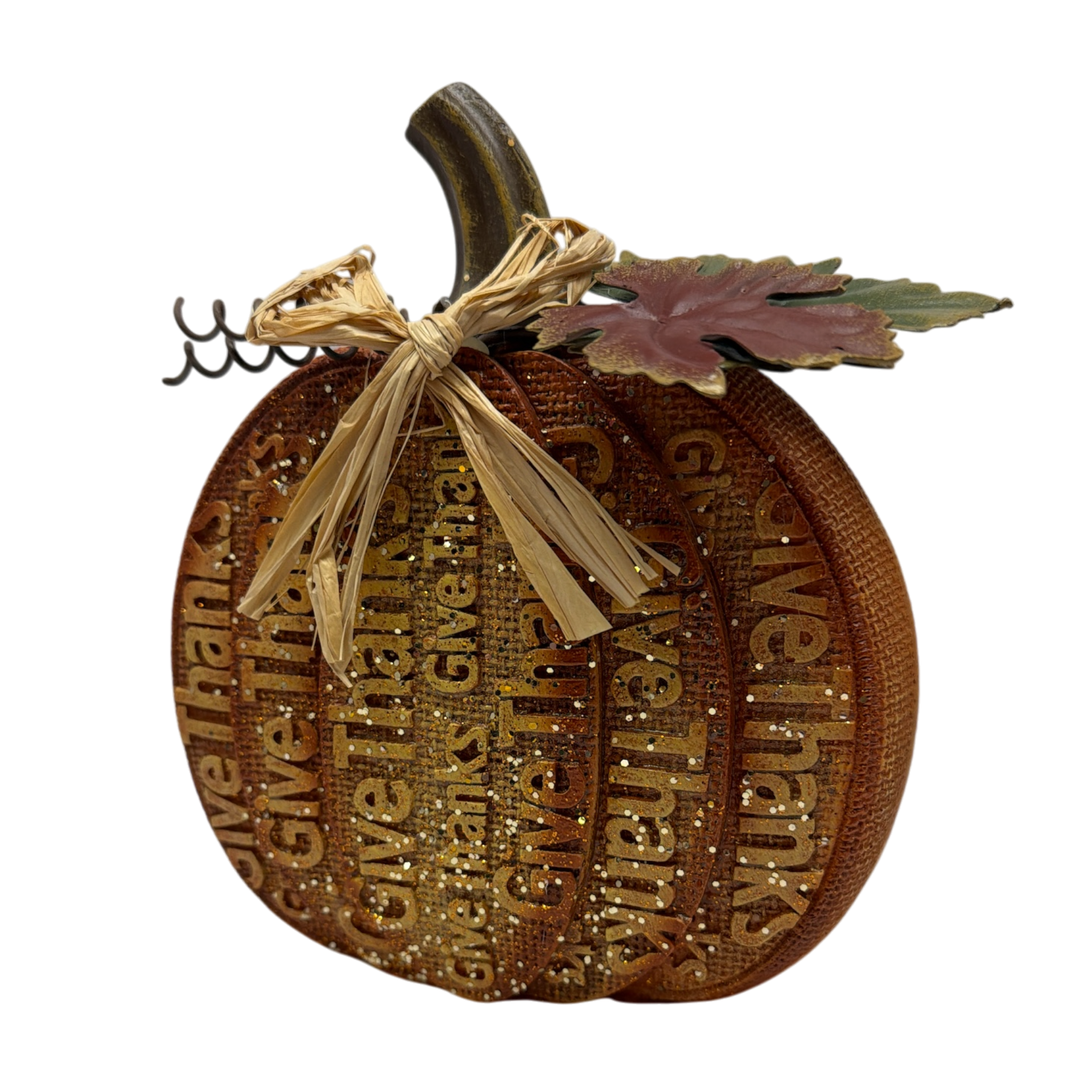 Give Thanks Harvest Autumn Pumpkin