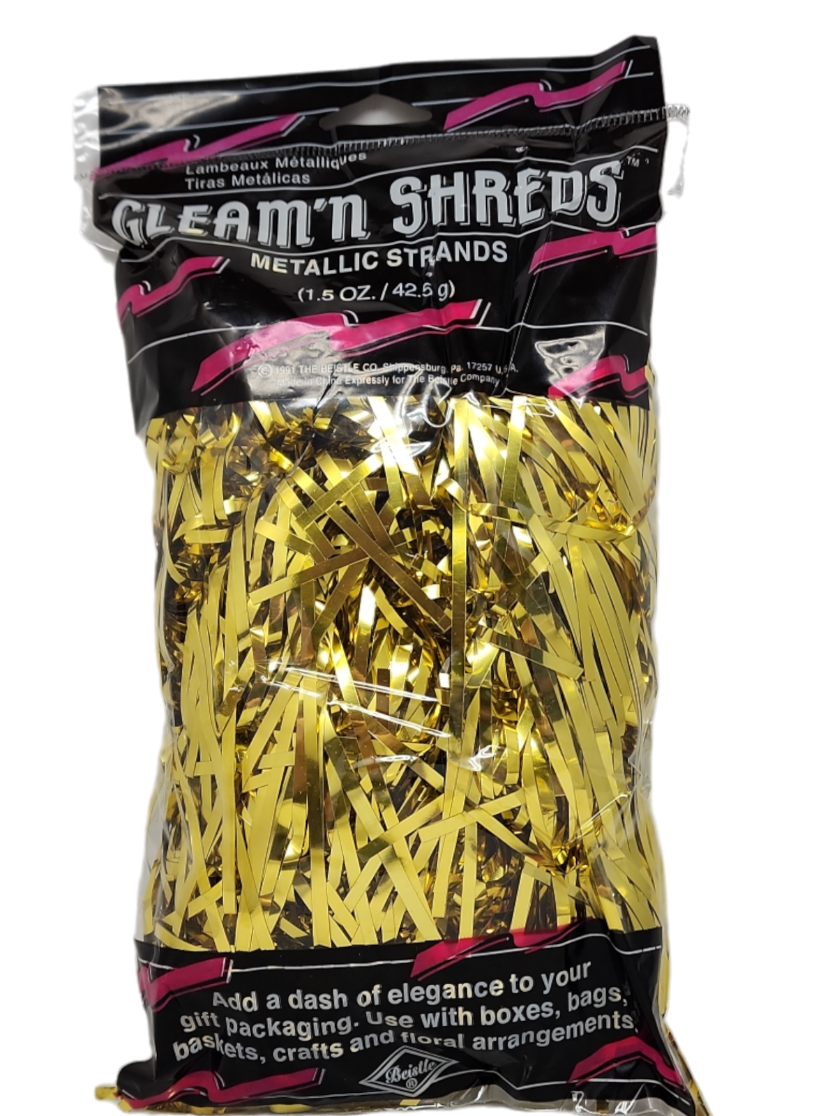 Gleam'n Shreds Metallic Strands - Gold