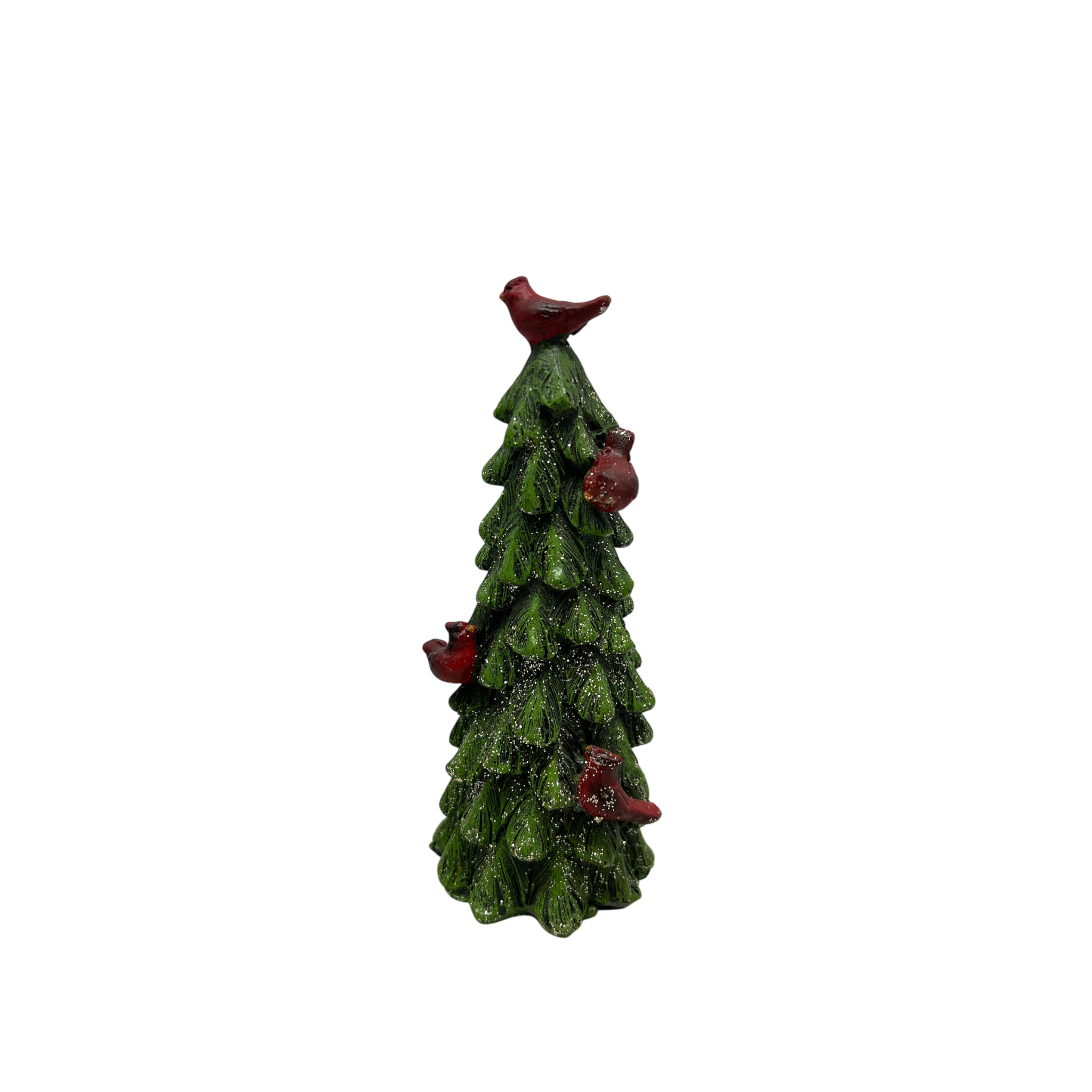 Glitter Cardinal Tree Small