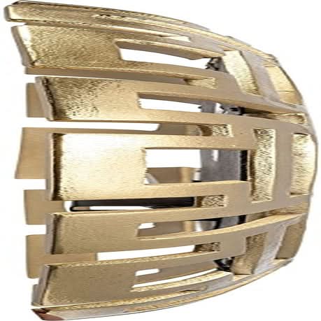Gold Tribal Round Wall Mirror Contemporary Style Decor