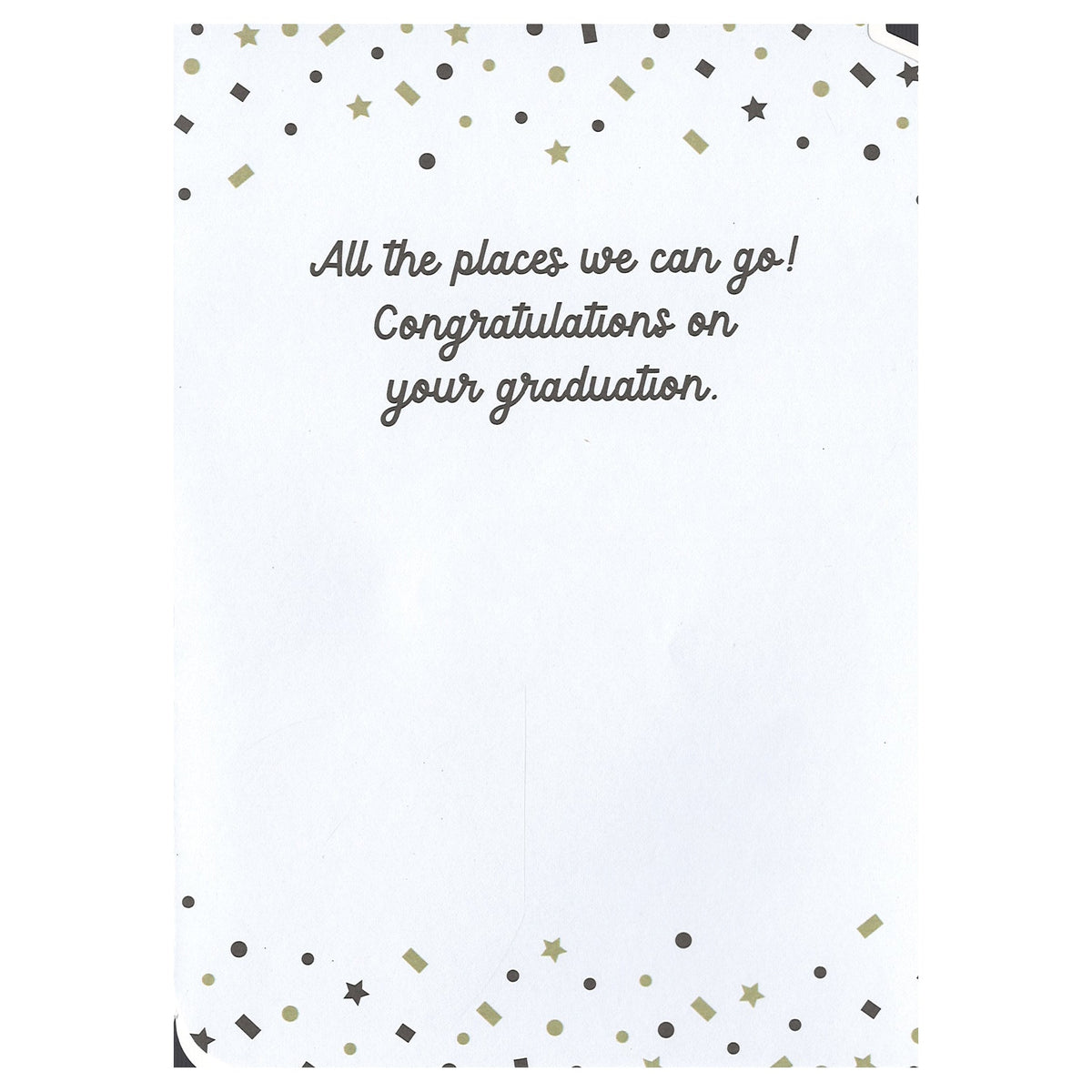 Golden Tassel - Graduation Card