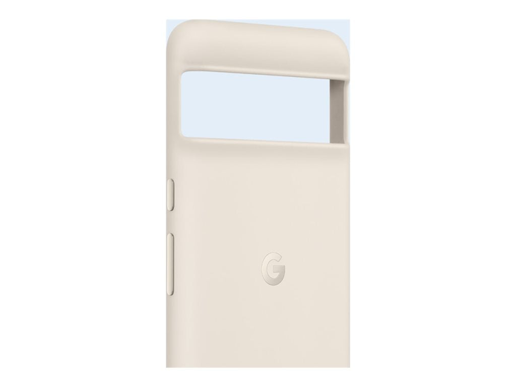Google - Back cover for cell phone - polycarbonate, silicone - porcelain - for Pixel 8 Pro GA04975