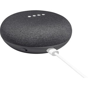 Google Home Mini Bluetooth Smart Speaker - Google Assistant Supported - Charcoal GA00216-US