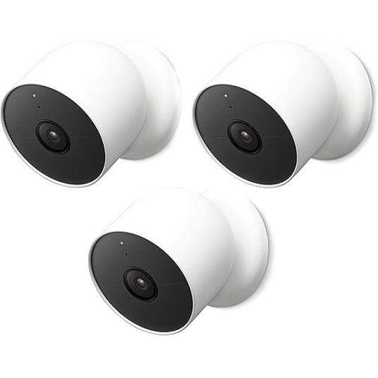 Google Nest Nest Cam 2 Megapixel Outdoor Full HD Network Camera - Color - 3 Pack