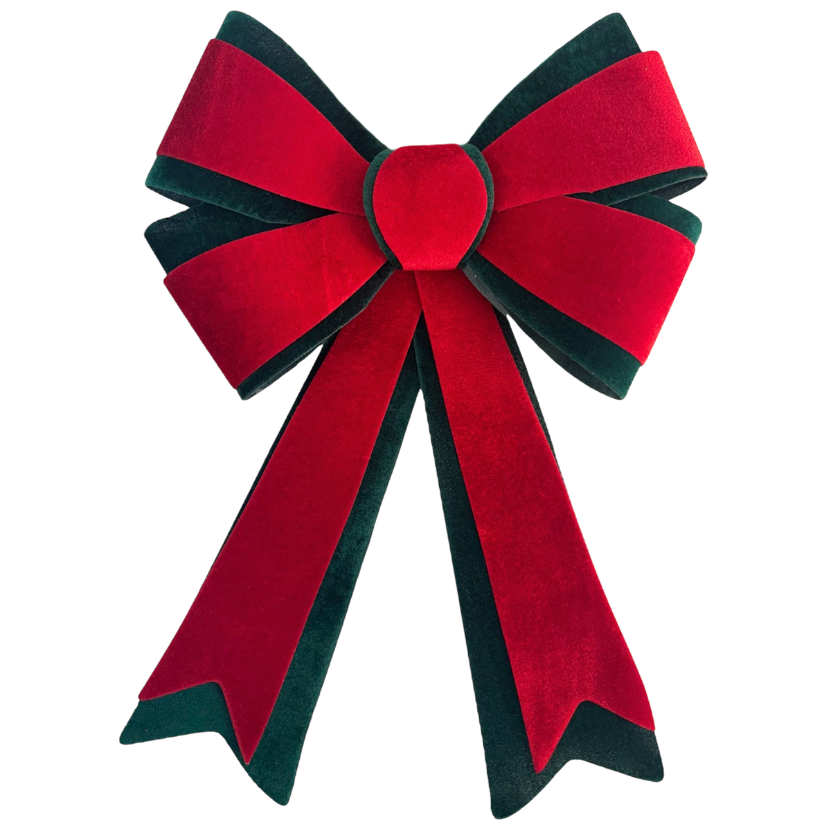 Grand Holiday Velour Bow