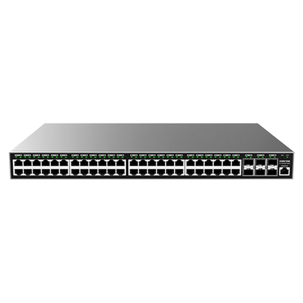Grandstream GWN7806P Layer 2+ Managed PoE Switch, 48 GigE, 6 SFP+ for Enterprise