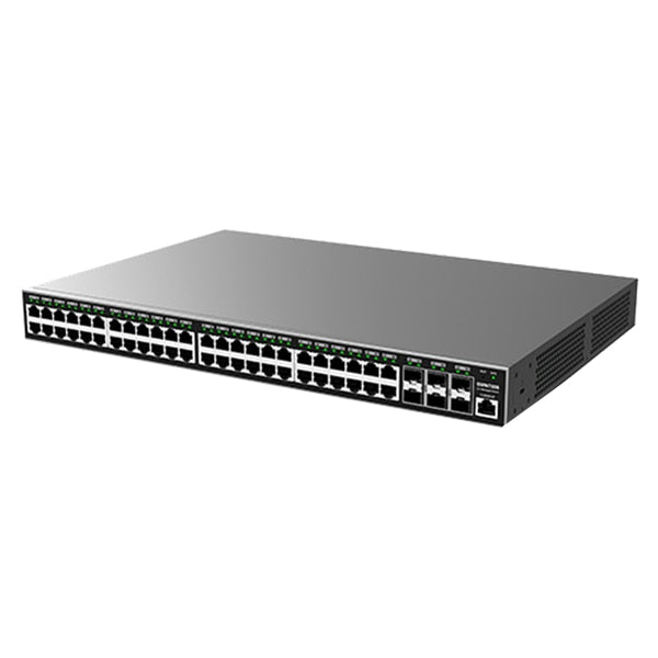 Grandstream GWN7806P Layer 2+ Managed PoE Switch, 48 GigE, 6 SFP+ for Enterprise