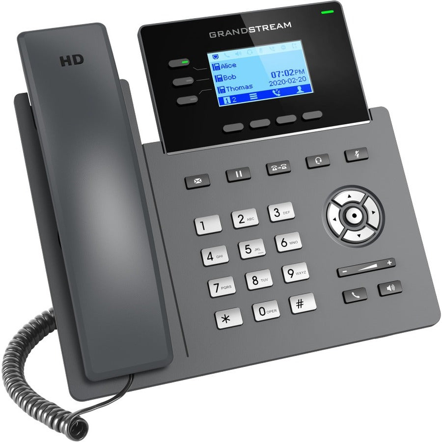 Grandstream GRP2603 IP Phone - Corded - Corded - Wall Mountable, Desktop