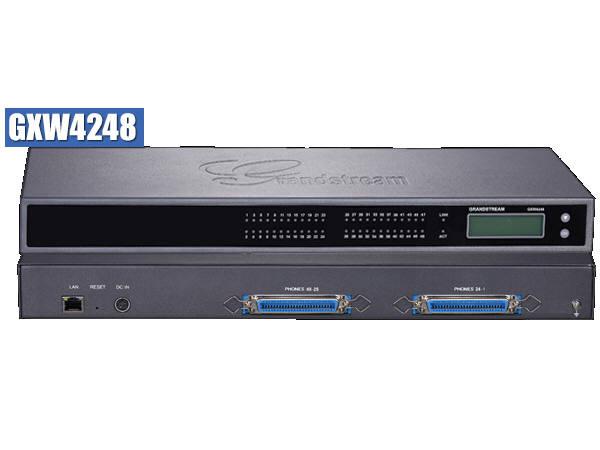 Grandstream High Density FXS Analog VoIP Gateway GXW4248