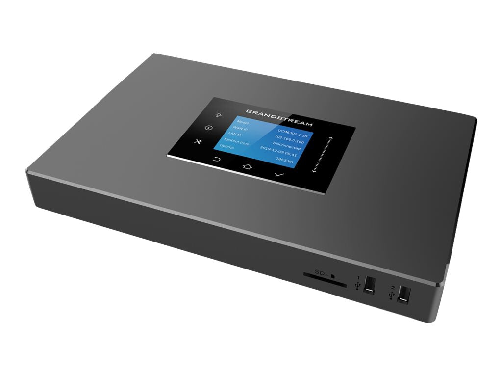 Grandstream IP PBX Appliance Asterisk 16, 4-Core, FXS/FXO, 1000 Users
