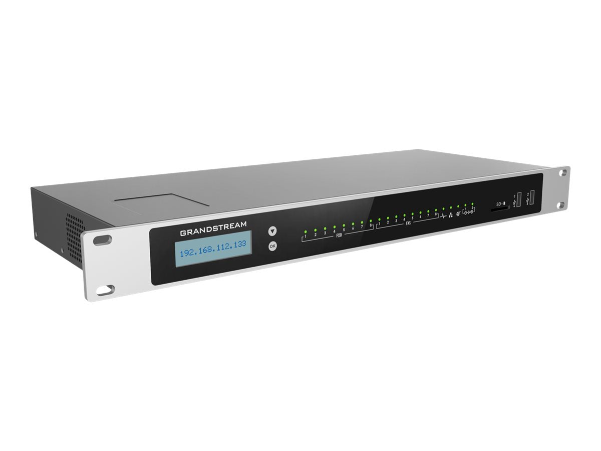 Grandstream UCM6308 IP PBX Appliance Asterisk 16, 6-Core, FXS/FXO, 5000 Users