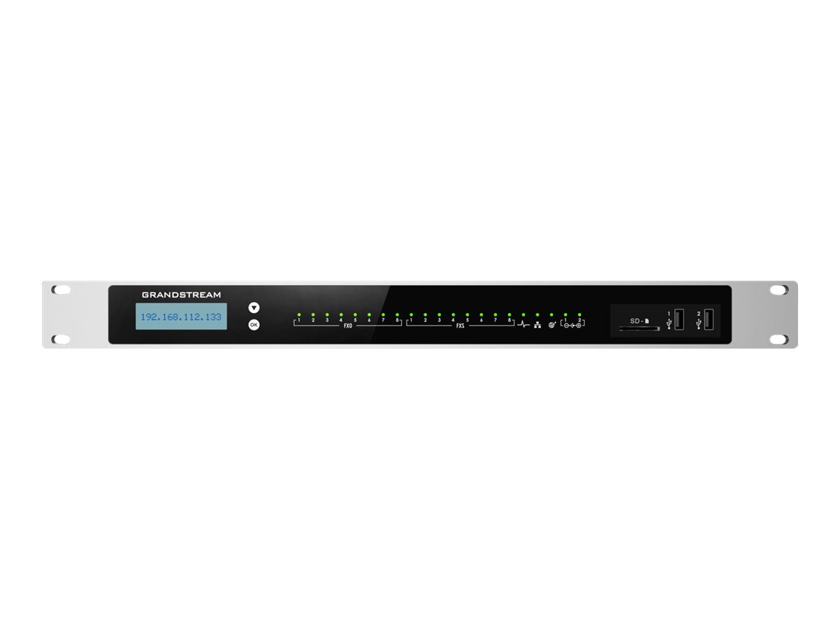 Grandstream UCM6308 IP PBX Appliance Asterisk 16, 6-Core, FXS/FXO, 5000 Users