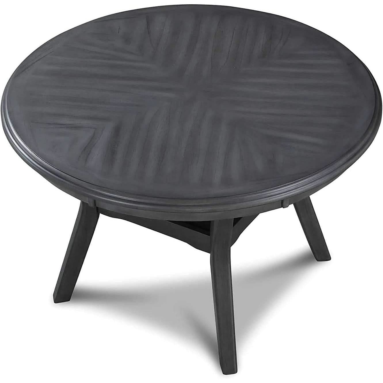 Gray 5 Piece Dining Table Set With 4 Chairs For Kitchen