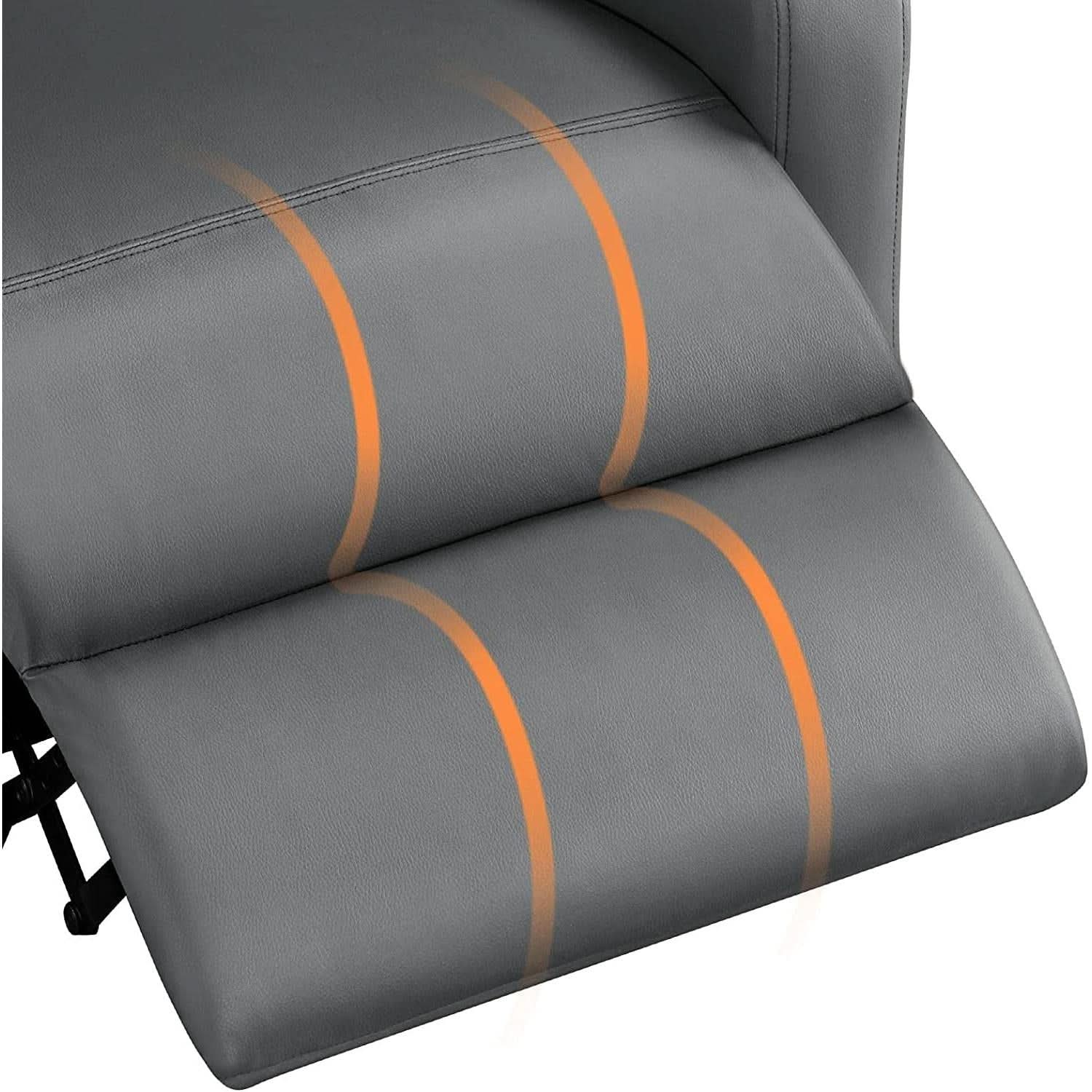 Grey Recliner Chairs Set Of 2 For Living Room Comfort