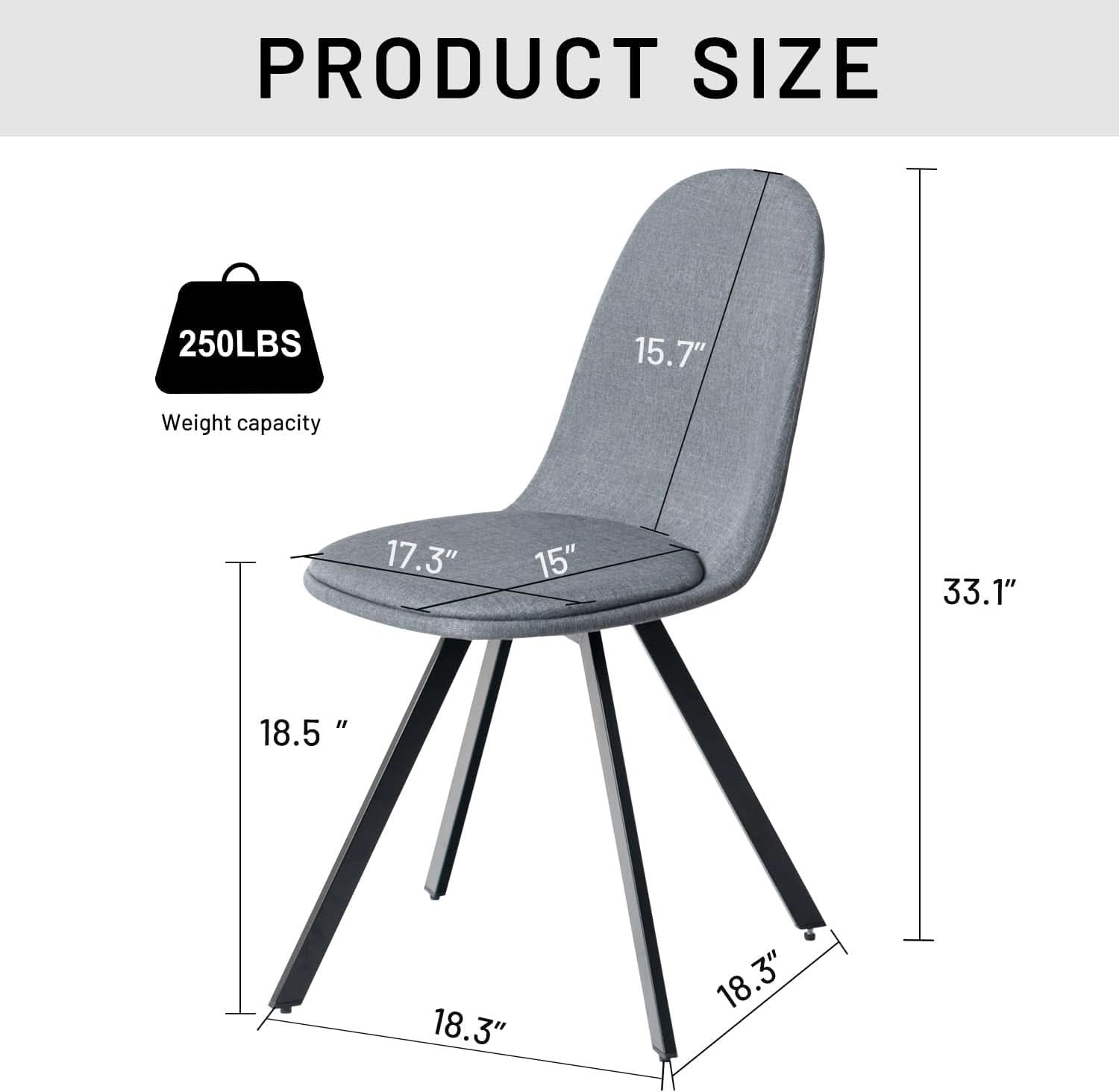 Grey Swivel Dining Chairs Set Of 4 For Modern Kitchen