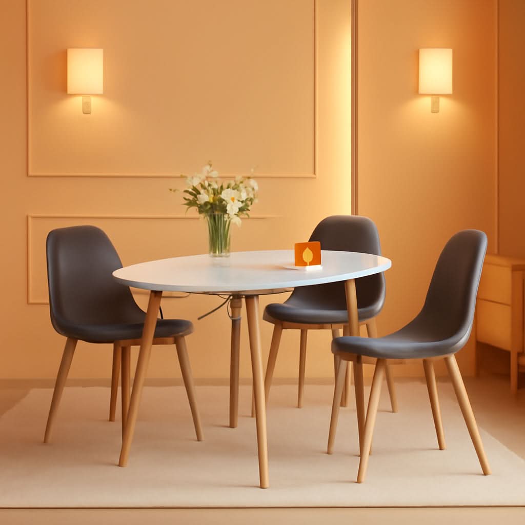 Grey Velvet Dining Chairs Set Of 4 For Dining Room